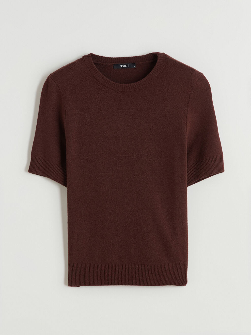 Women's Crew Neck Knit Sweater-4