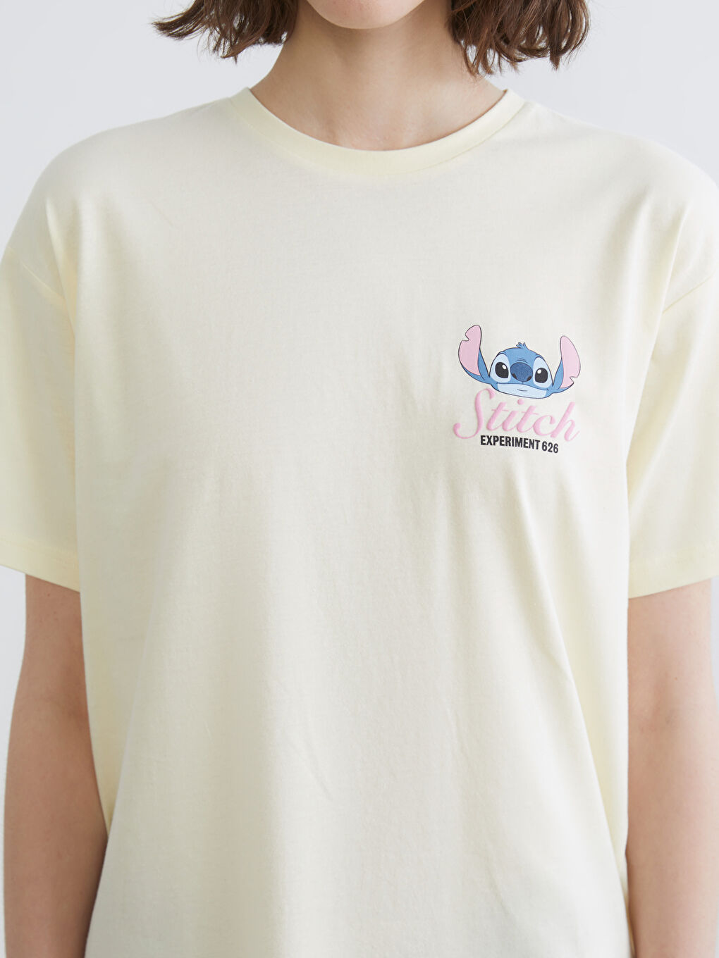 Woman YELLOW T-Shirt-2