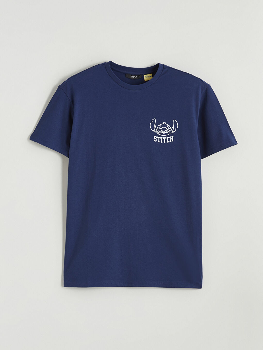 Crew Neck Lilo & Stitch Printed Women's T-Shirt-4