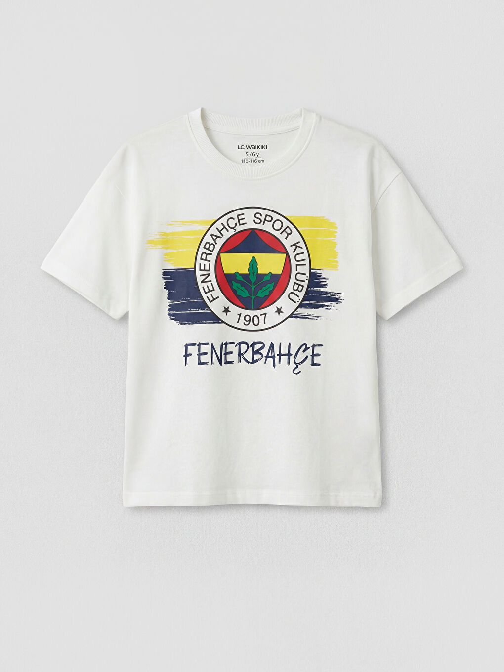 Lacivert Fenerbahçe Baskılı Erkek Çocuk Sweatshirt ve Tişört-1