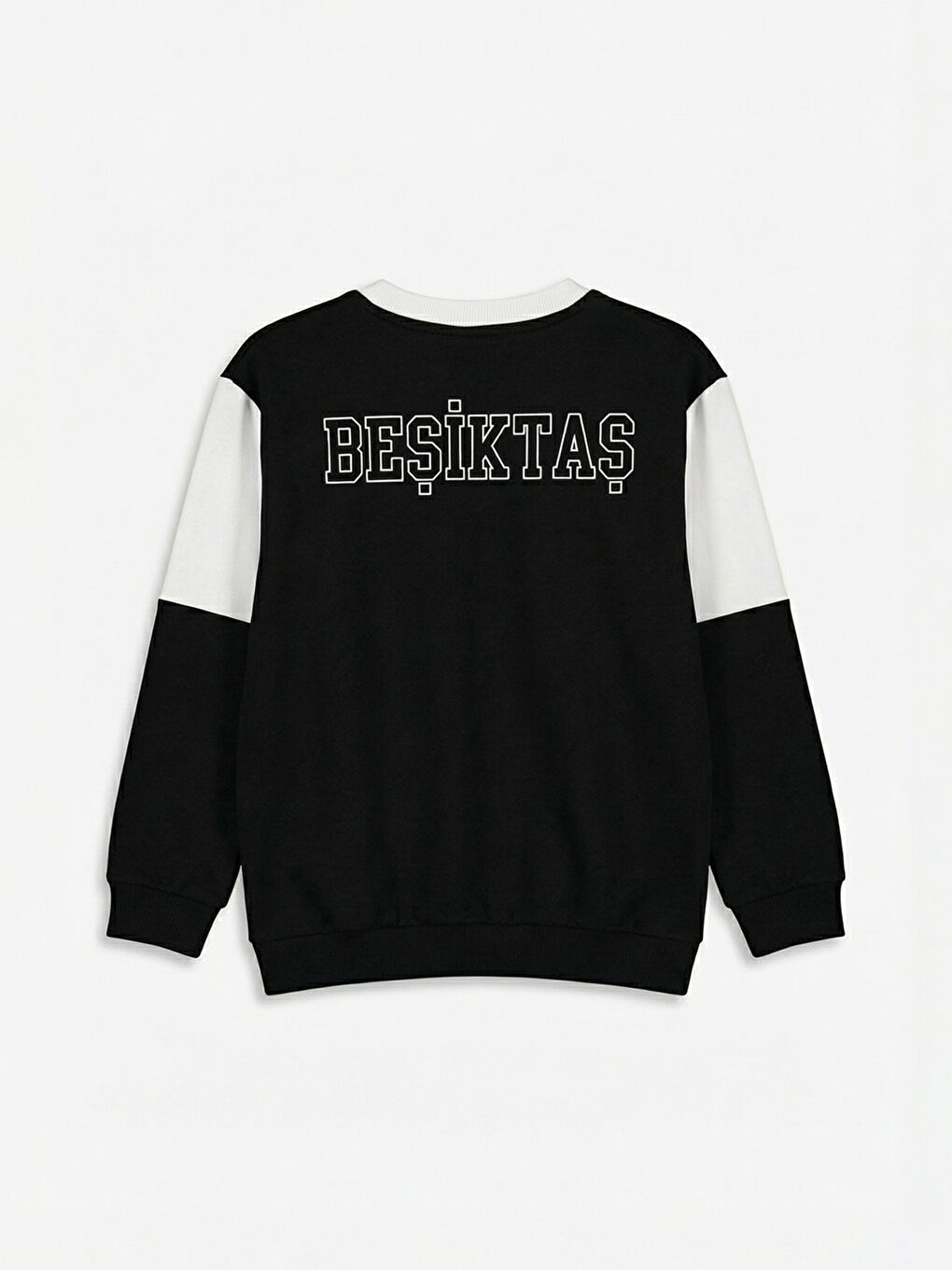 Siyah Beşiktaş Baskılı Erkek Çocuk Sweatshirt ve Eşofman Altı-2