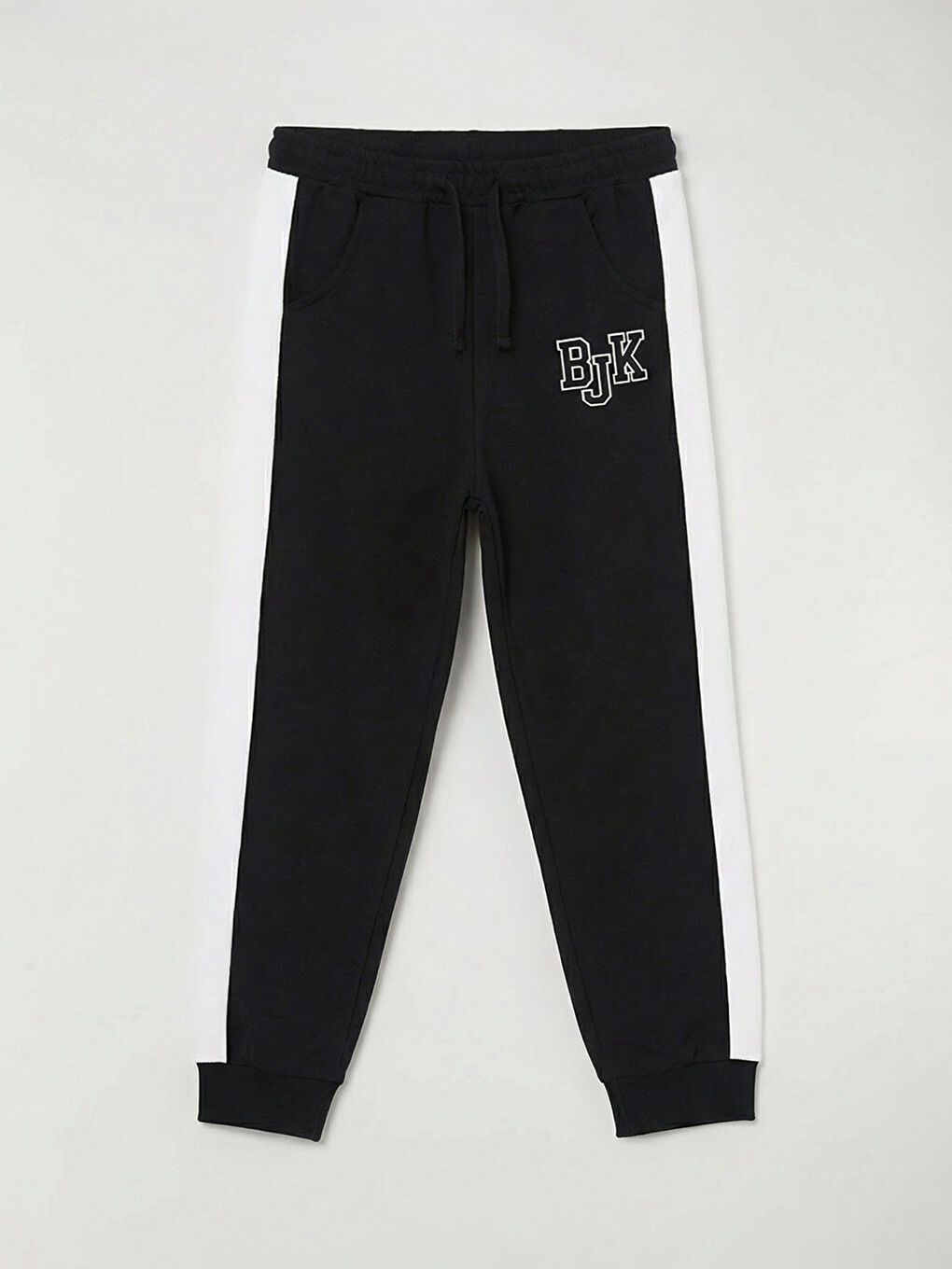 Siyah Beşiktaş Baskılı Erkek Çocuk Sweatshirt ve Eşofman Altı-3