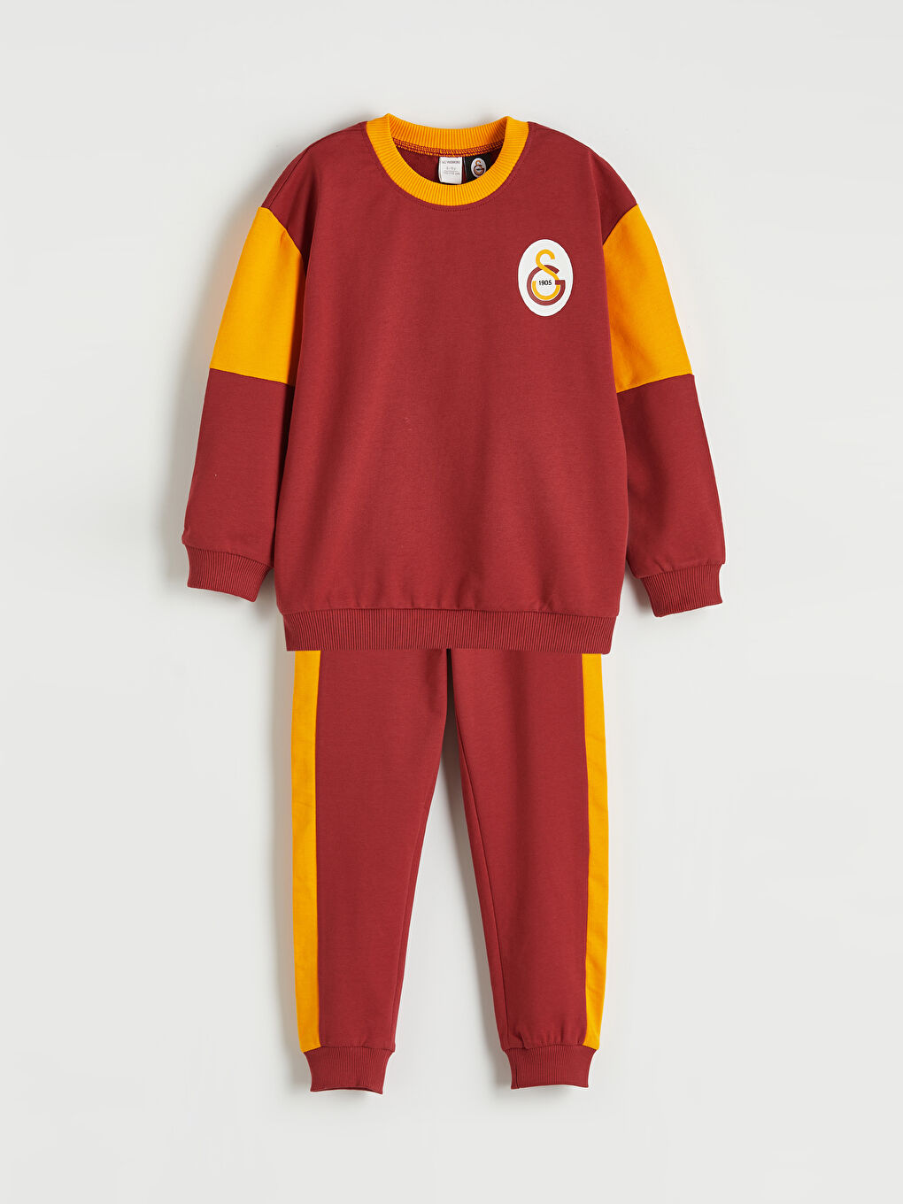 Kırmızı Galatasaray Baskılı Erkek Çocuk Eşofman Takımı