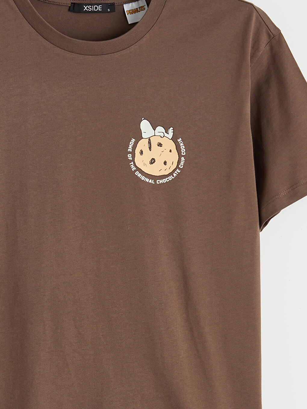 Жена Кафяво Тениска-5