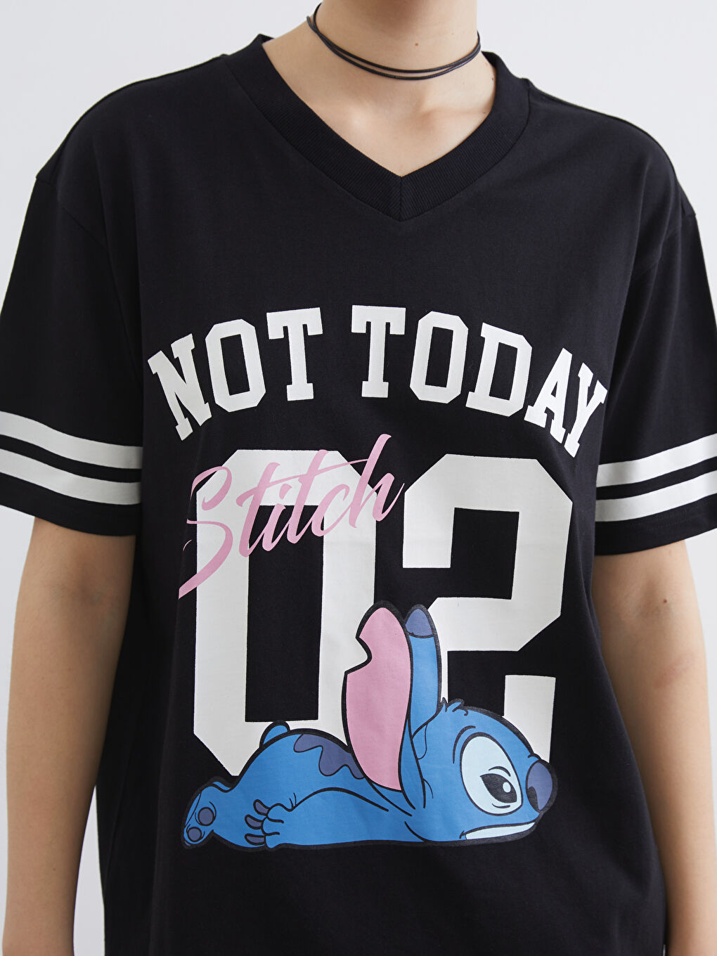 Woman BLACK T-Shirt-2