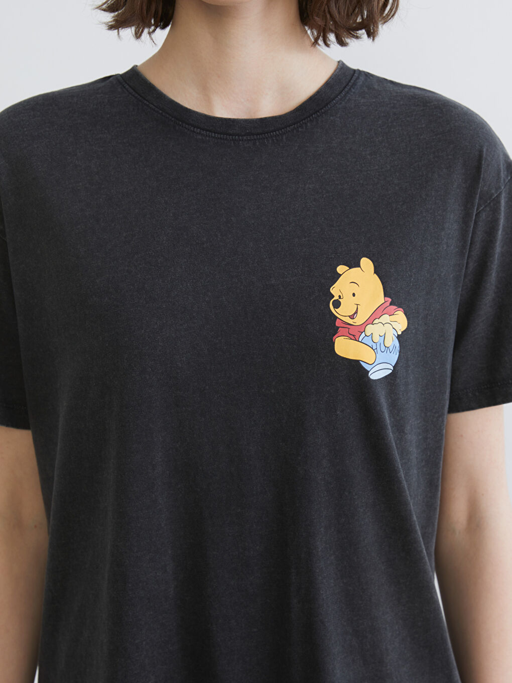 Winnie the Pooh Printed Women's T-Shirt-2