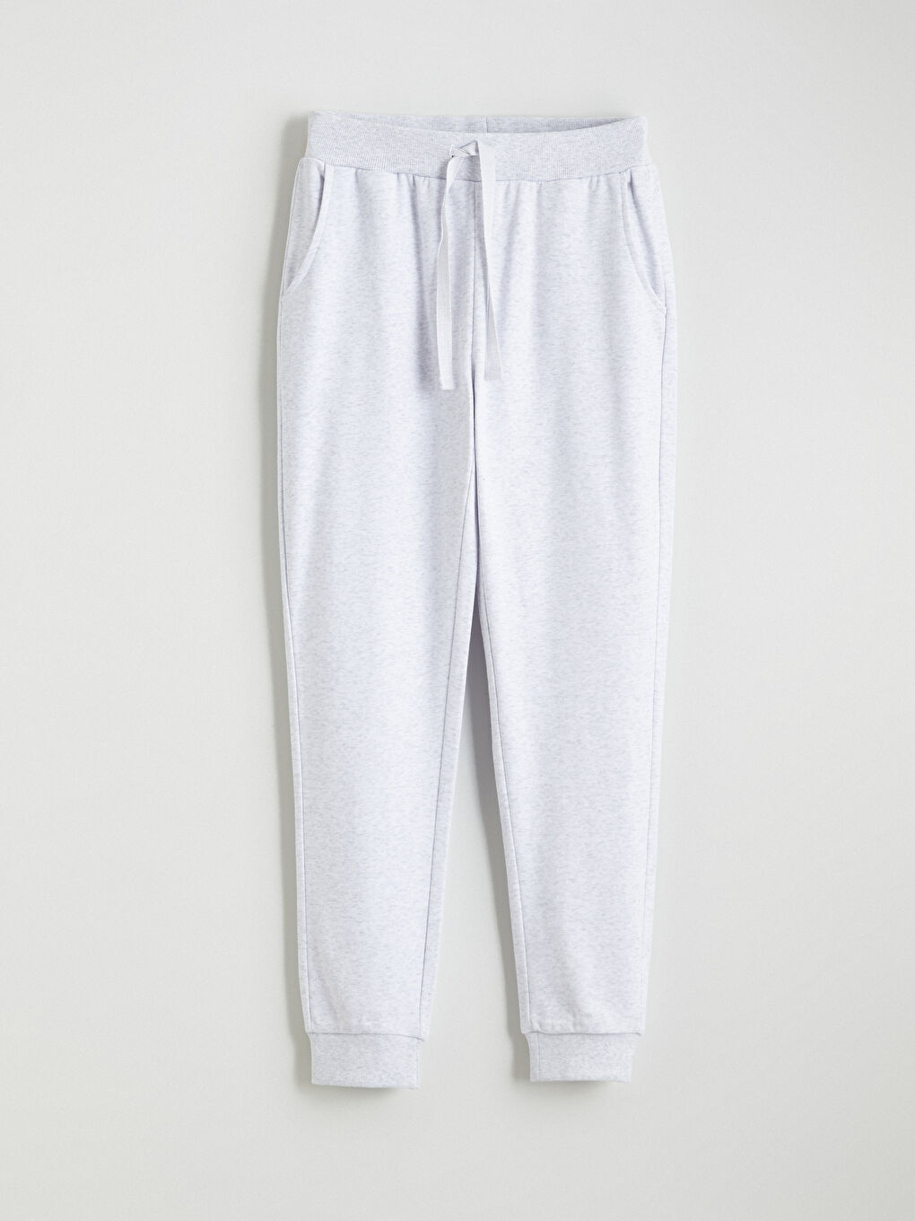 Women's Jogger Sweatpants with Elastic Waistband-4