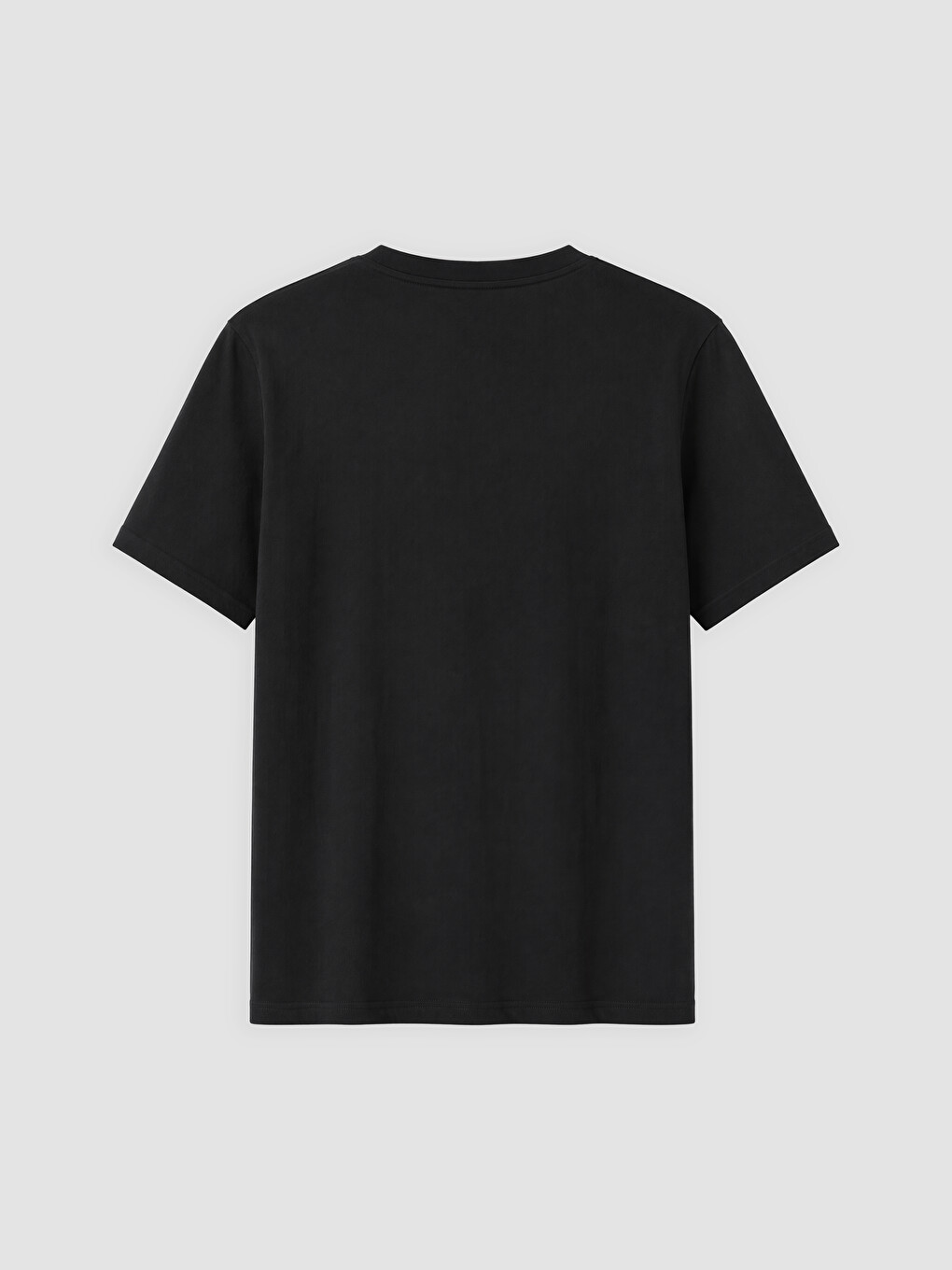 Slim Fit 100% Cotton Basic T-shirt-5