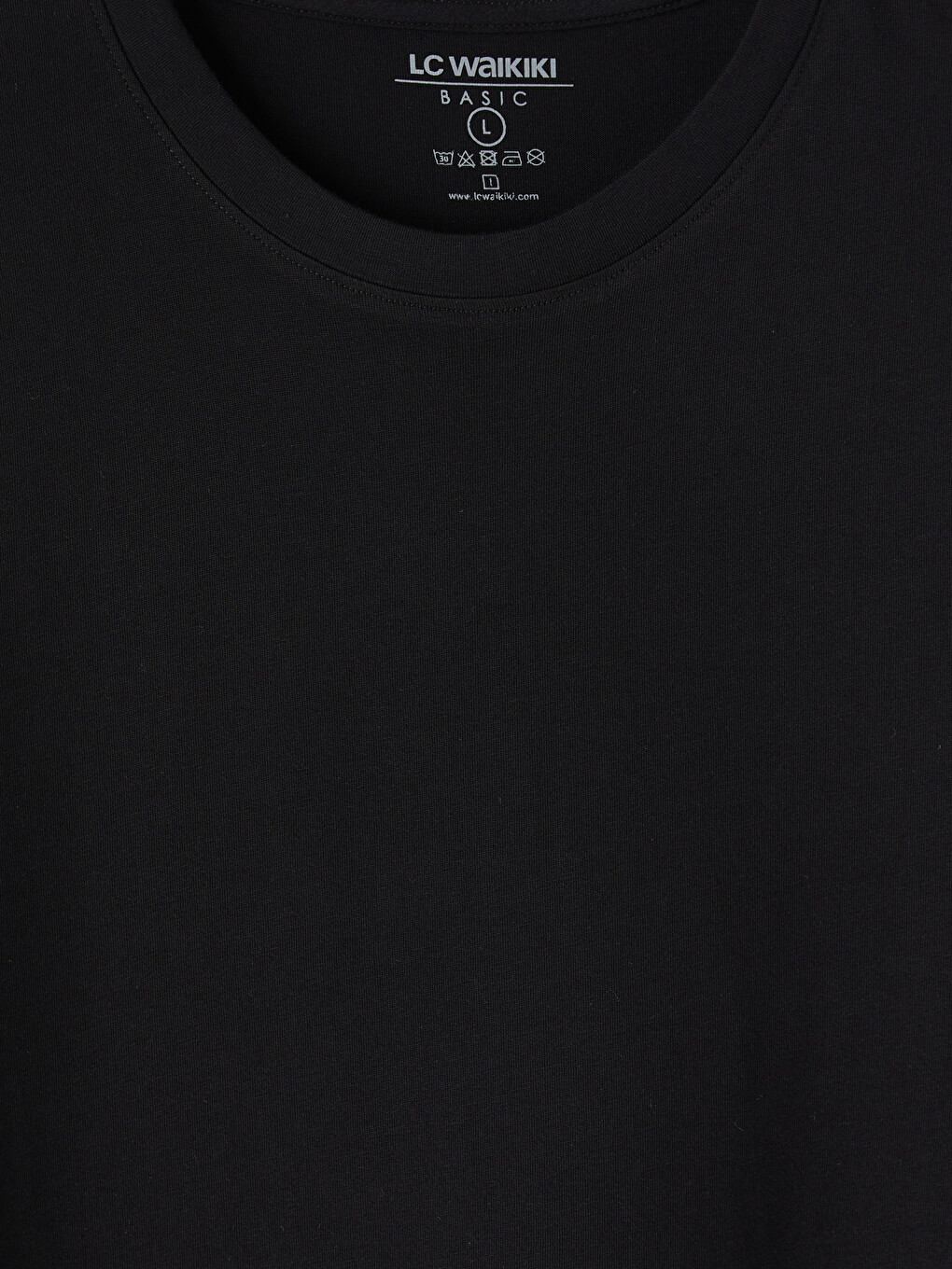 Slim Fit 100% Cotton Basic T-shirt-6