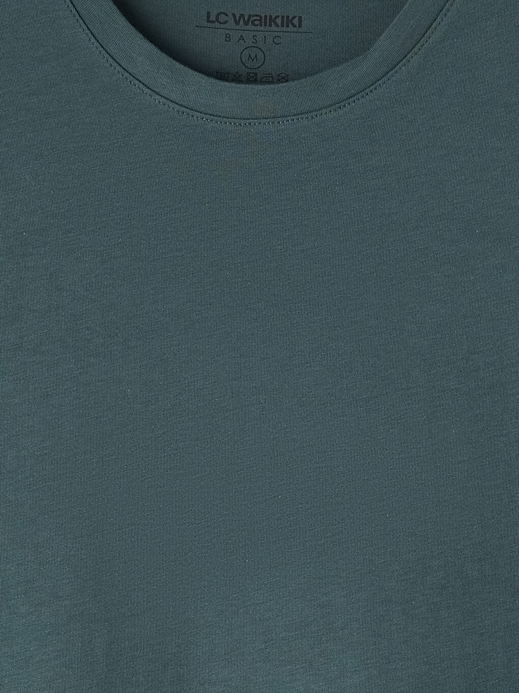 Slim Fit 100% Cotton Basic T-shirt-7