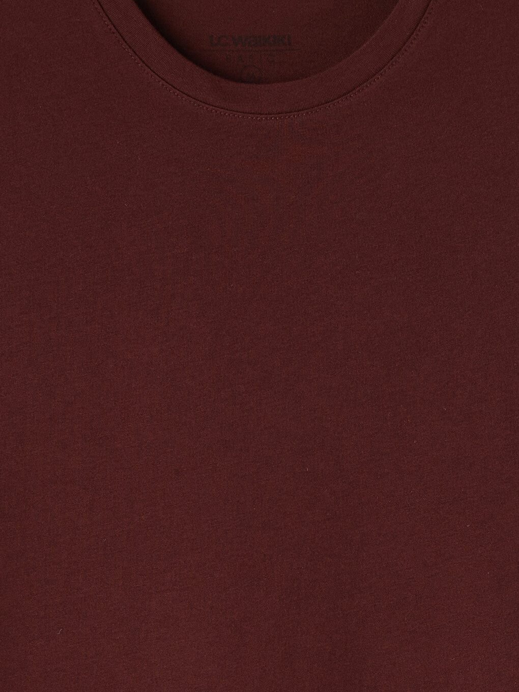 Slim Fit 100% Cotton Basic T-shirt-5