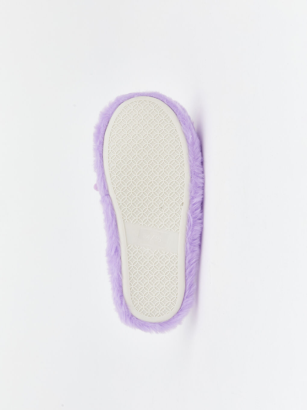 Kuromi Print Plush Women's Slippers-3