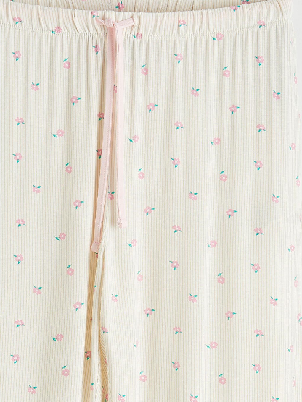 Woman ECRU Pyjama Bottoms-2