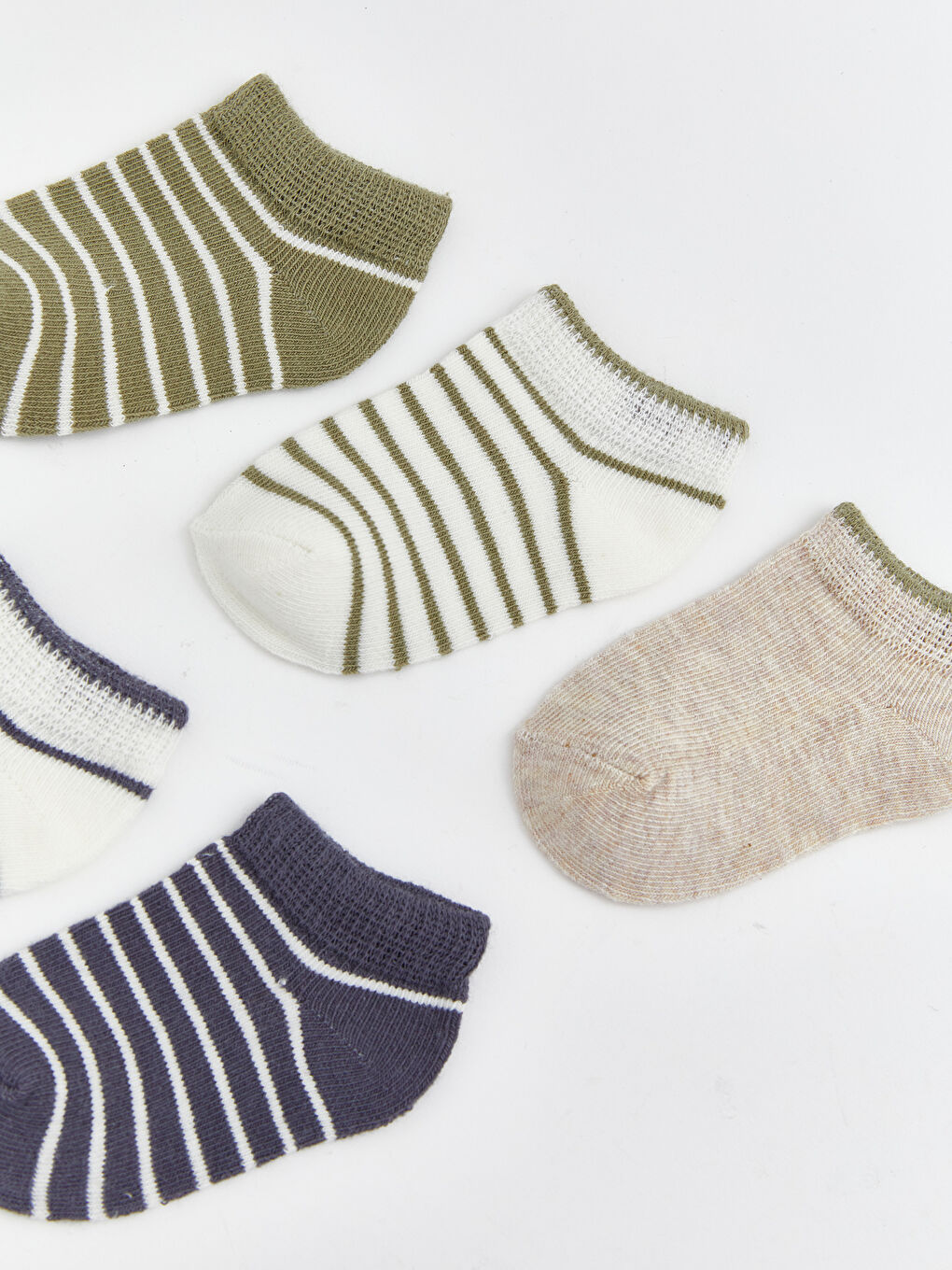 Малыши мальчики Зелёный Короткие носки-1