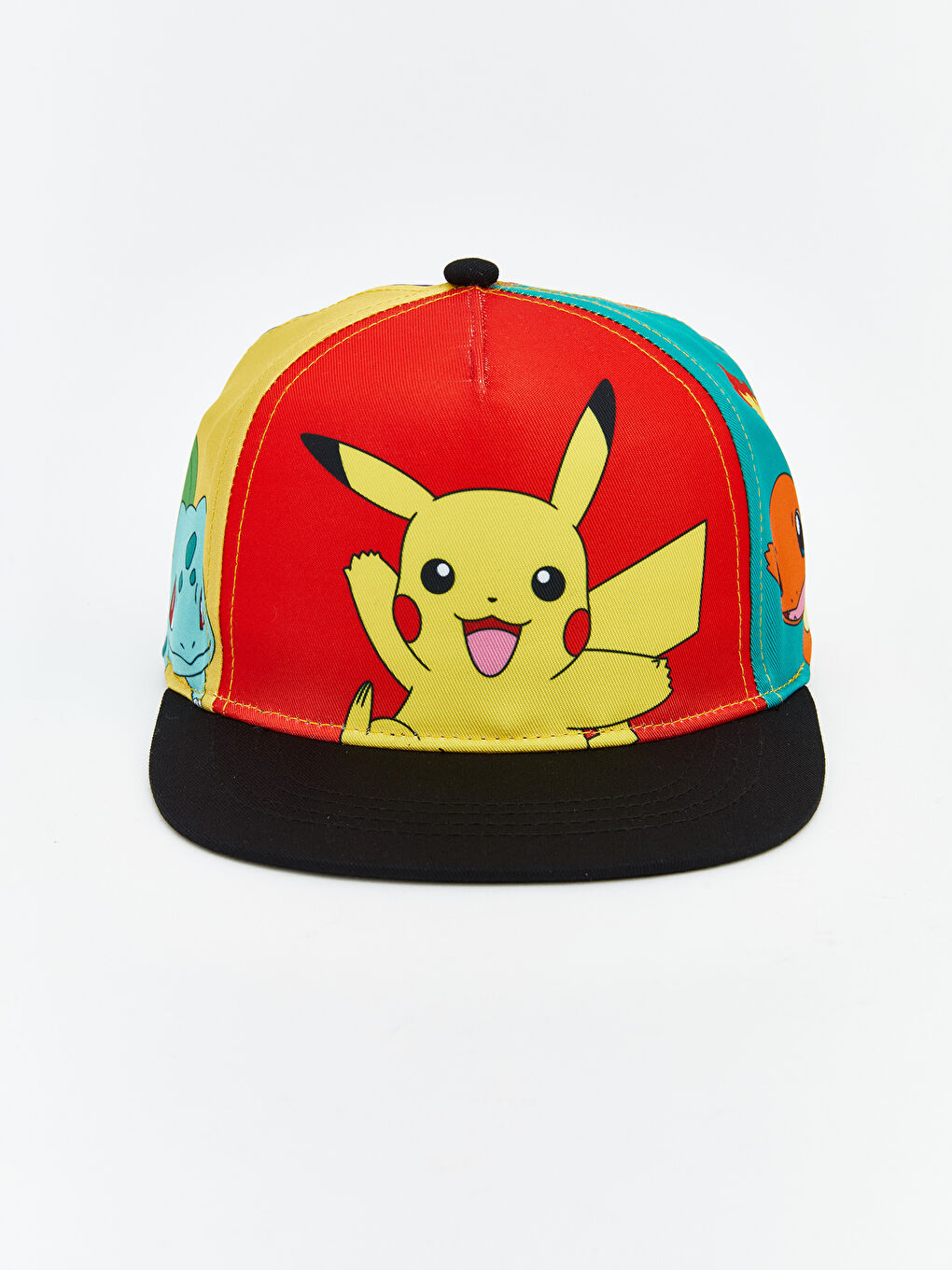 Karışık Pokemon Baskılı Erkek Bebek Kep Şapka