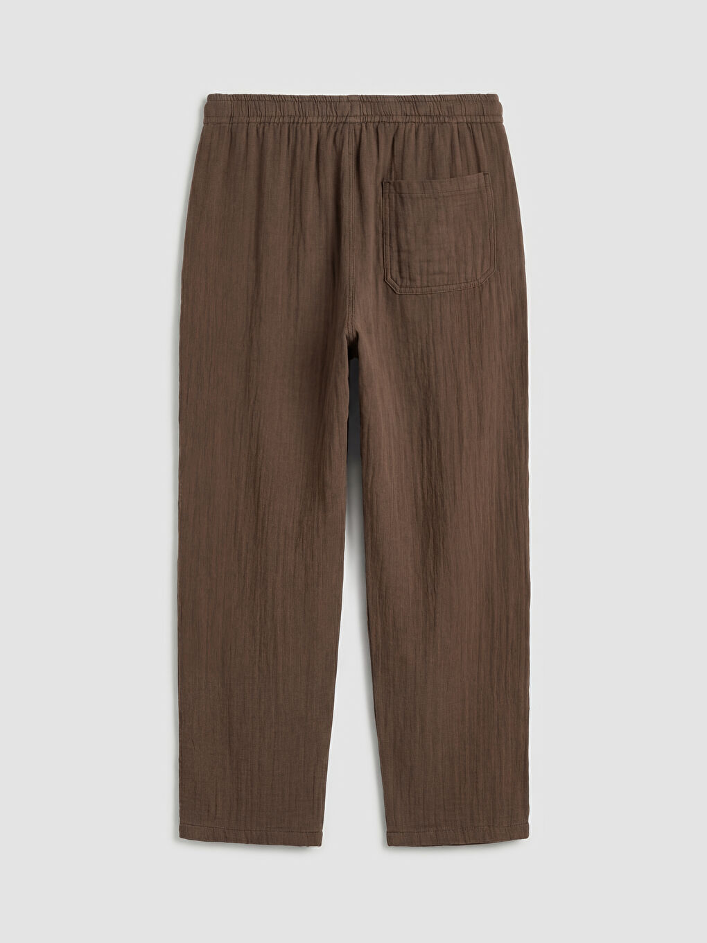 Мужские брюки из муслина свободного кроя-5