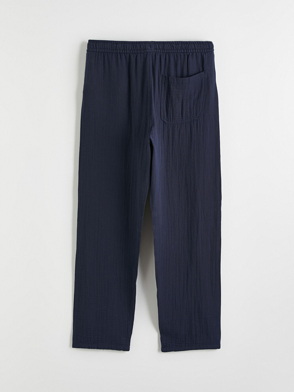 Мужские брюки из муслина свободного кроя-6