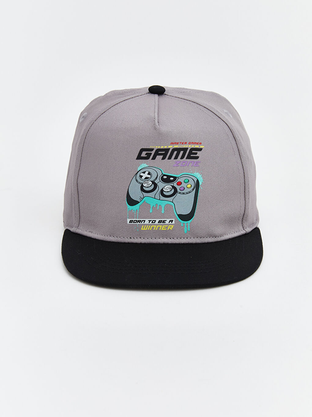 Мальчики Серый Кепка