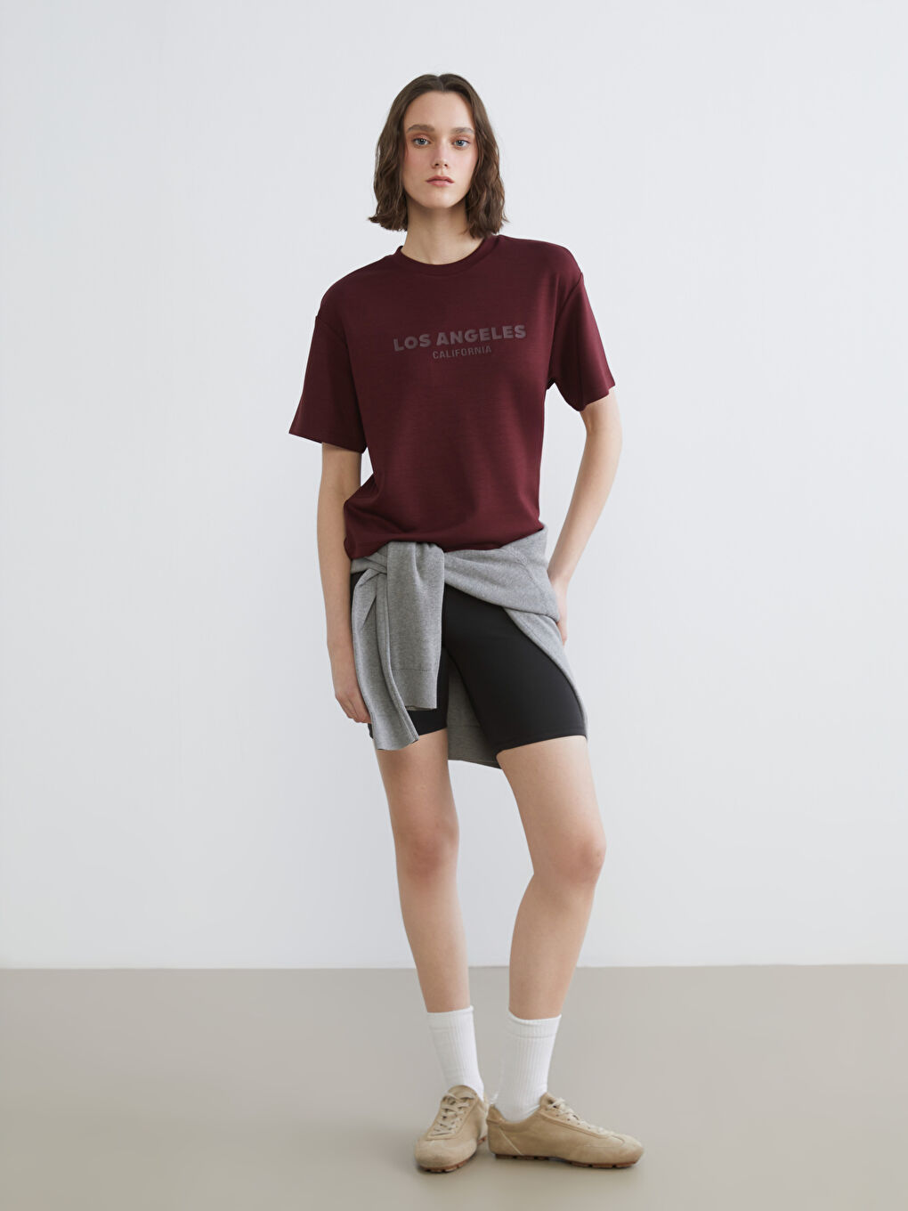 Los Angeles Print Soft Touch Women's T-Shirt-1