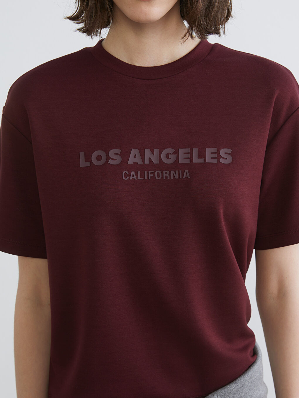 Los Angeles Print Soft Touch Women's T-Shirt-2