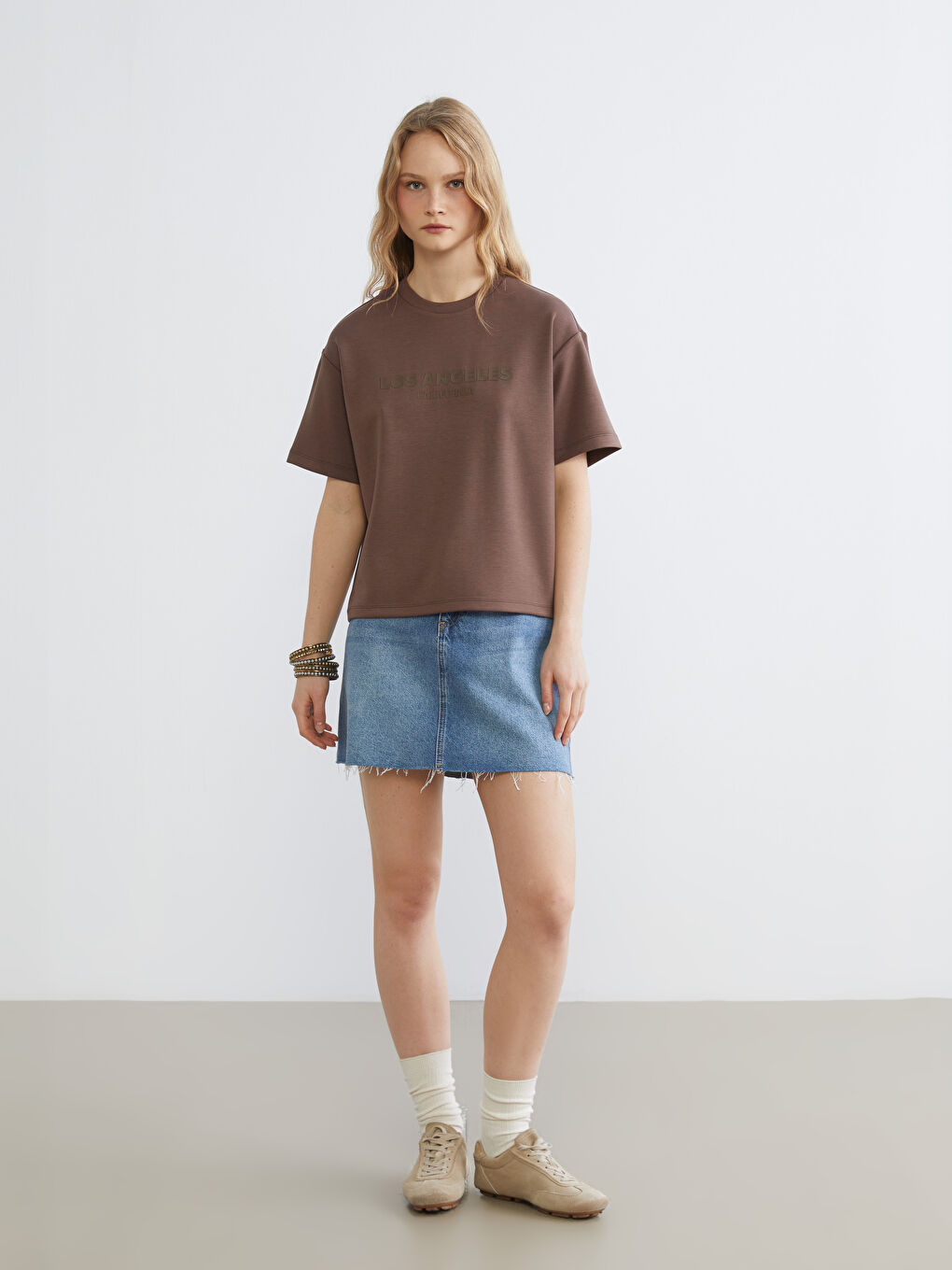 Los Angeles Print Soft Touch Women's T-Shirt-1