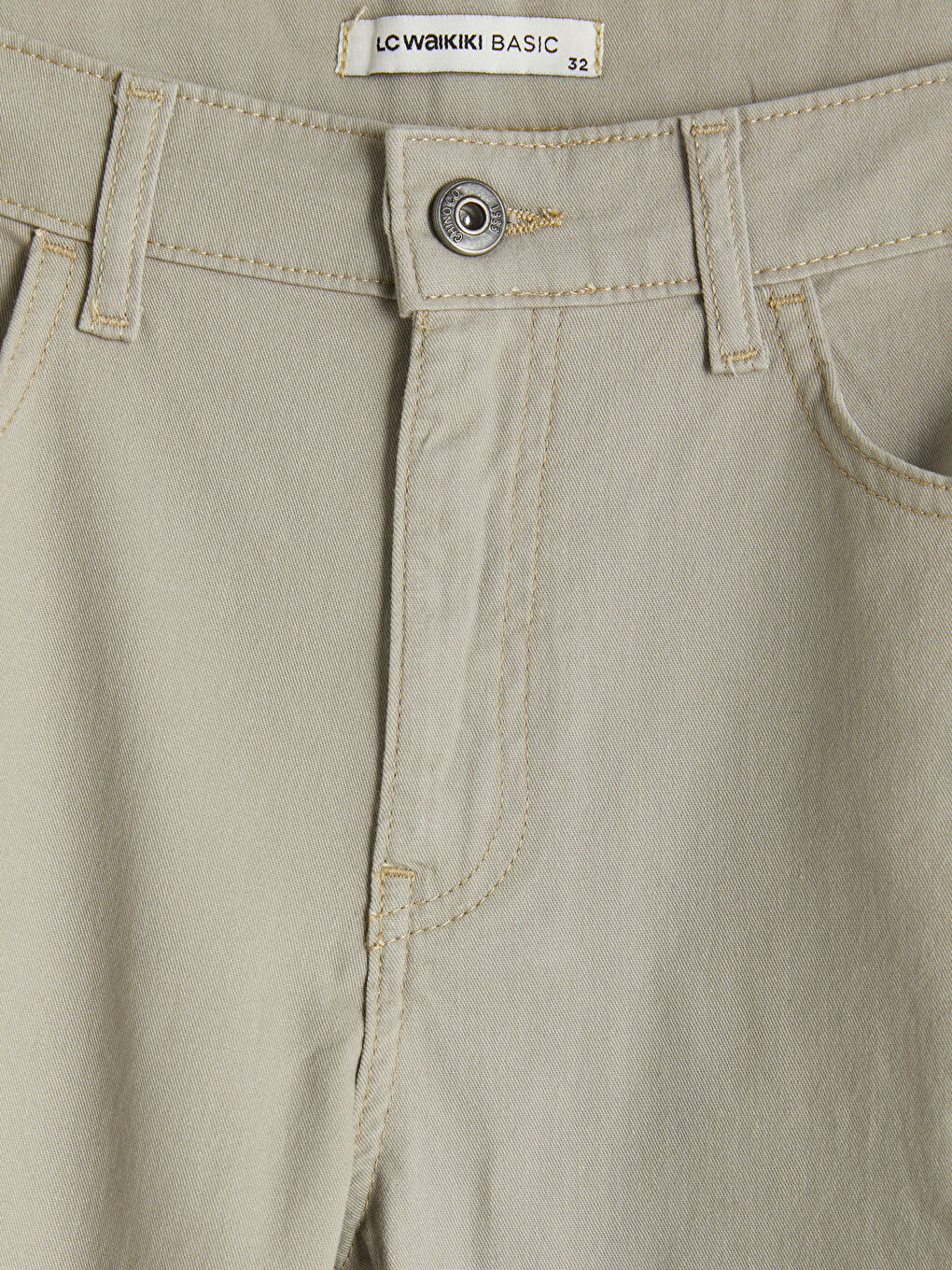 بنطلون تشينو رجالي جاباردين بقصة ضيقة-6