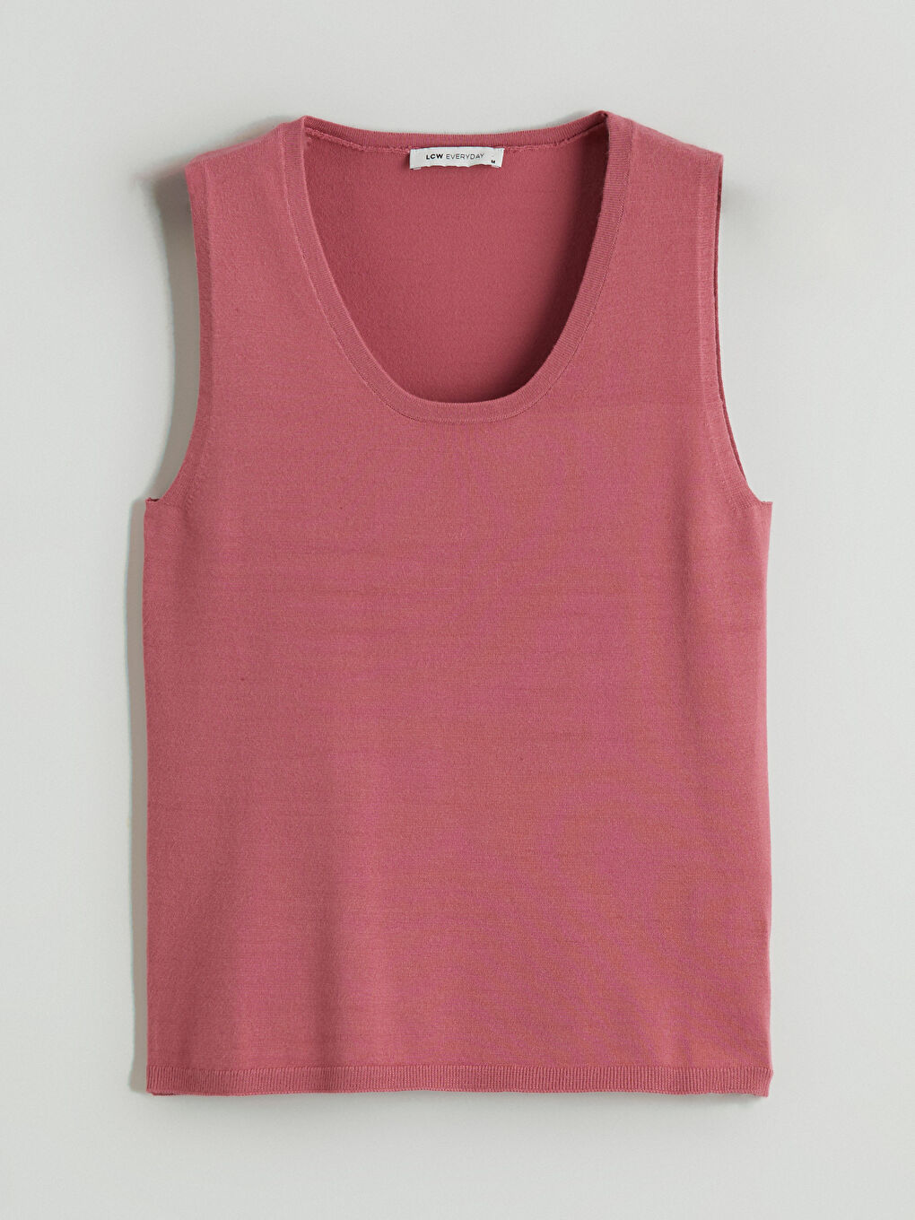 Женщины Розовый Майка-4