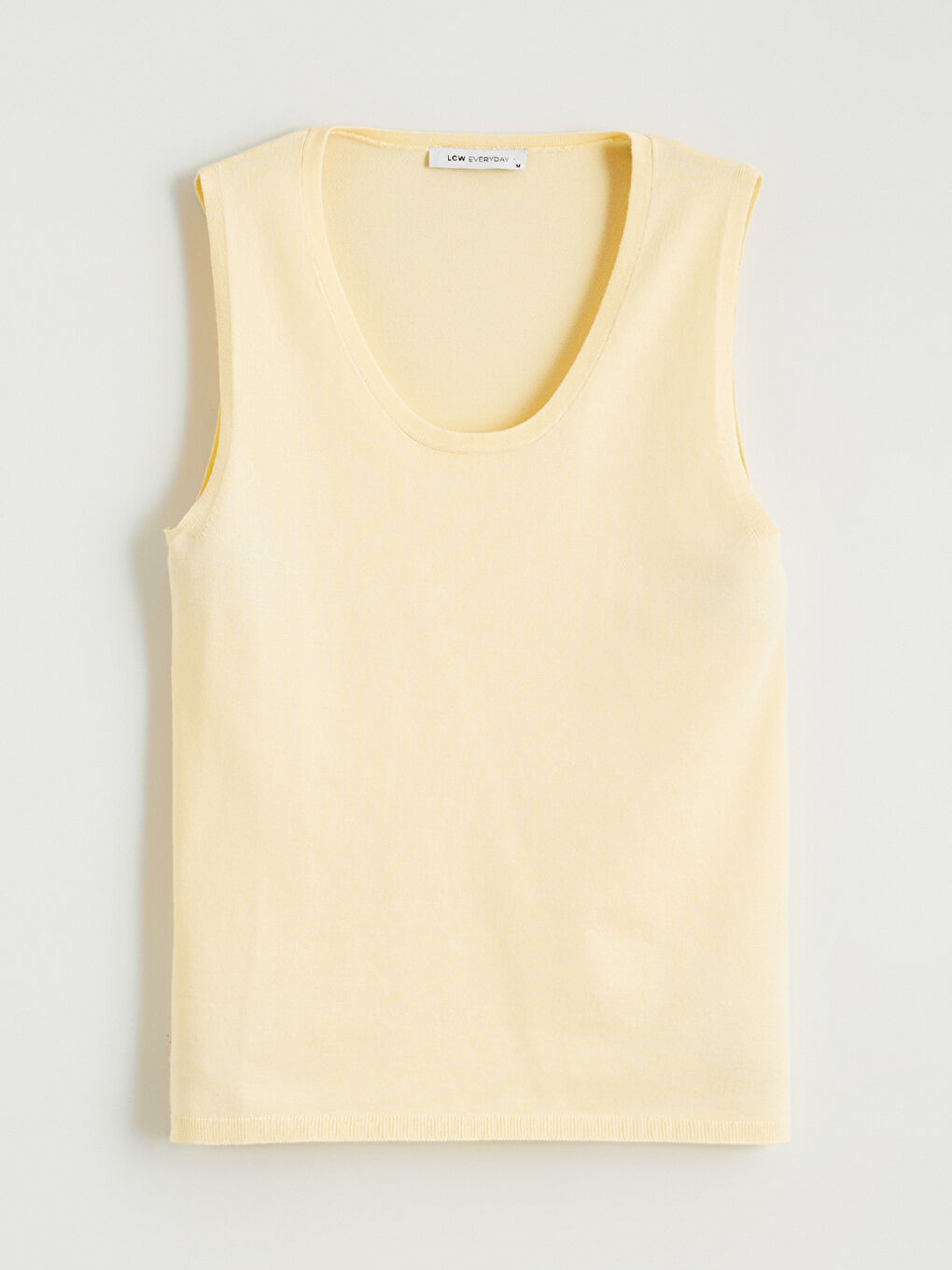 Майка из трикотажа с U-образным вырезом для женщин-4