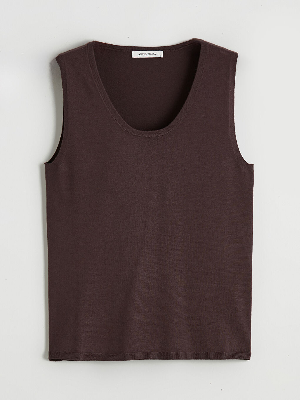 Женщины Коричневый Майка-4