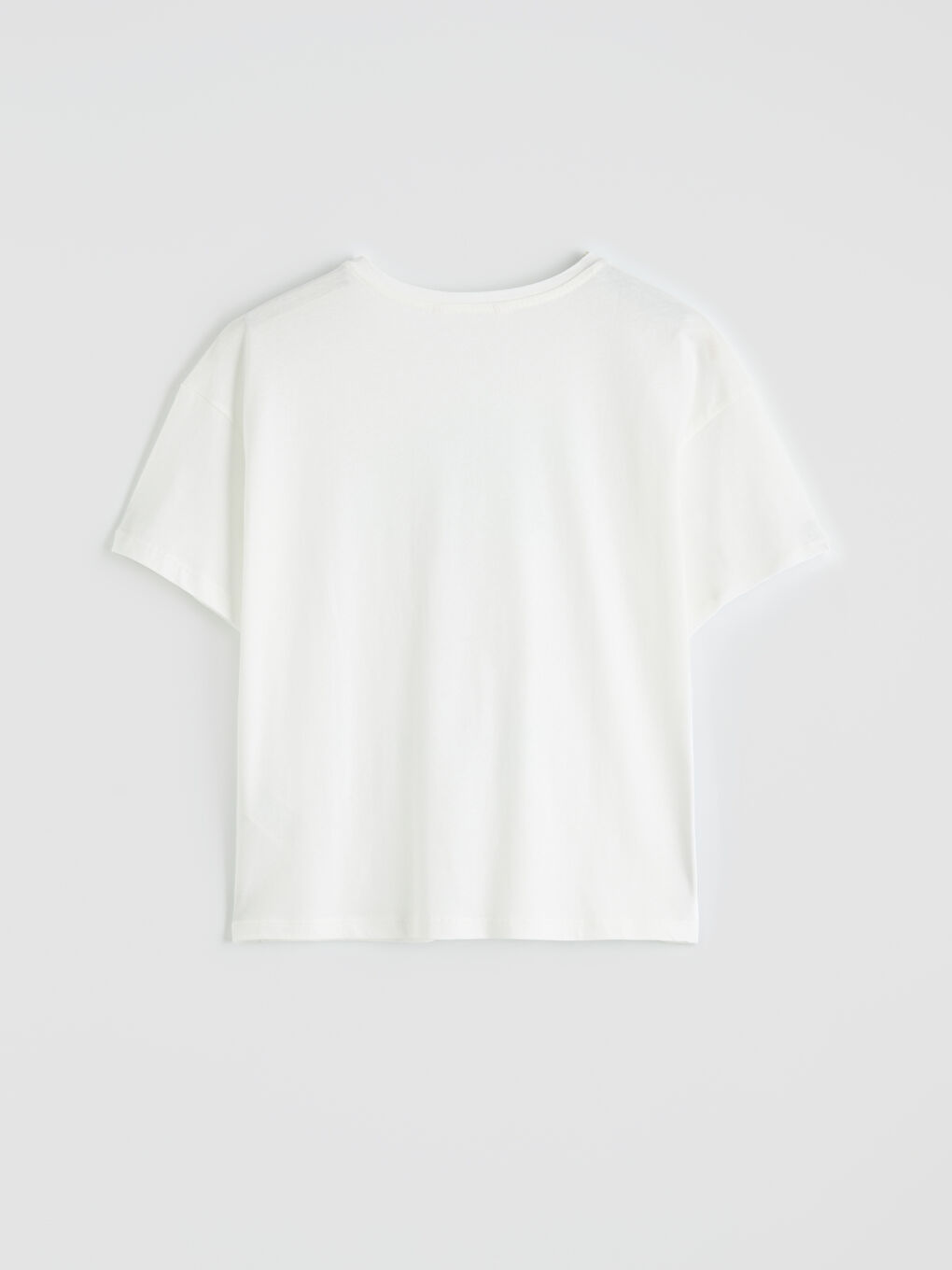 Karışık Bisiklet Yaka Baskılı Kadın Pijama Takım-3