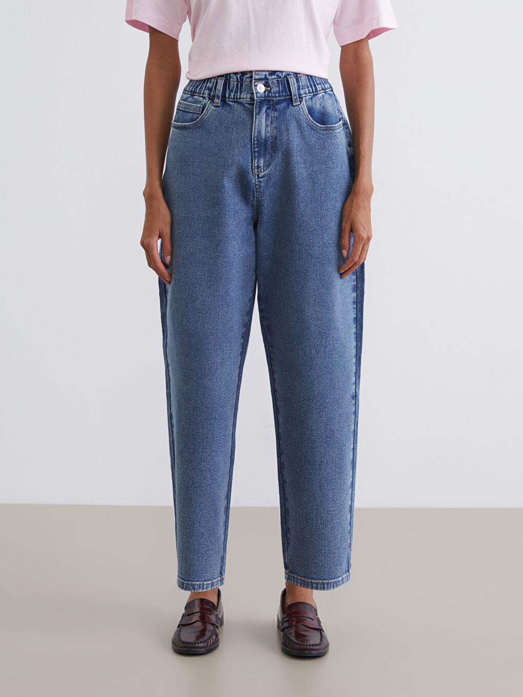 Әйелдер ИНДИГО Джинсы шалбар-1