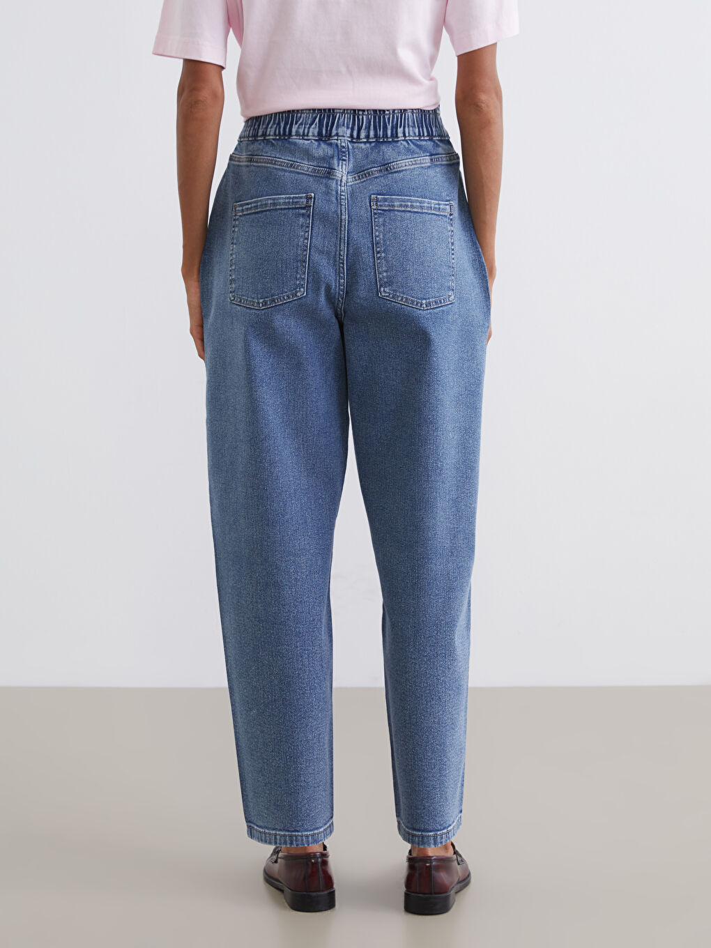 Әйелдер ИНДИГО Джинсы шалбар-3