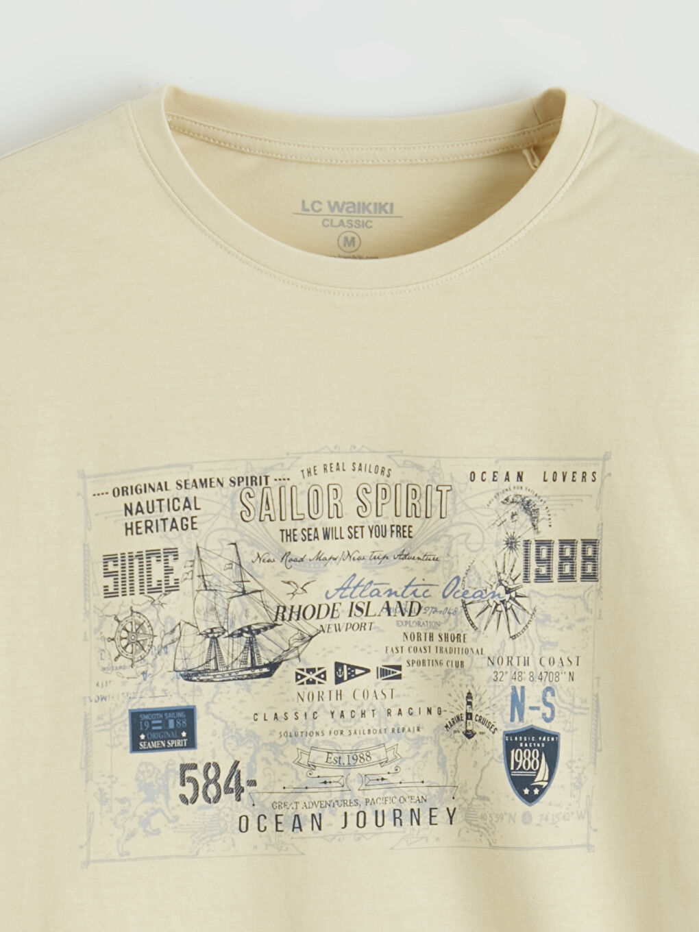 Tricou GALBEN Bărbat-5