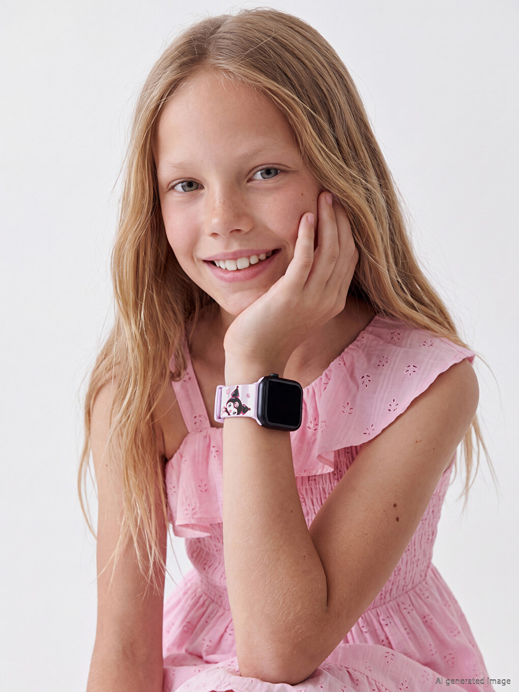  Kuromi Printed Girl's Digital Wrist Watch