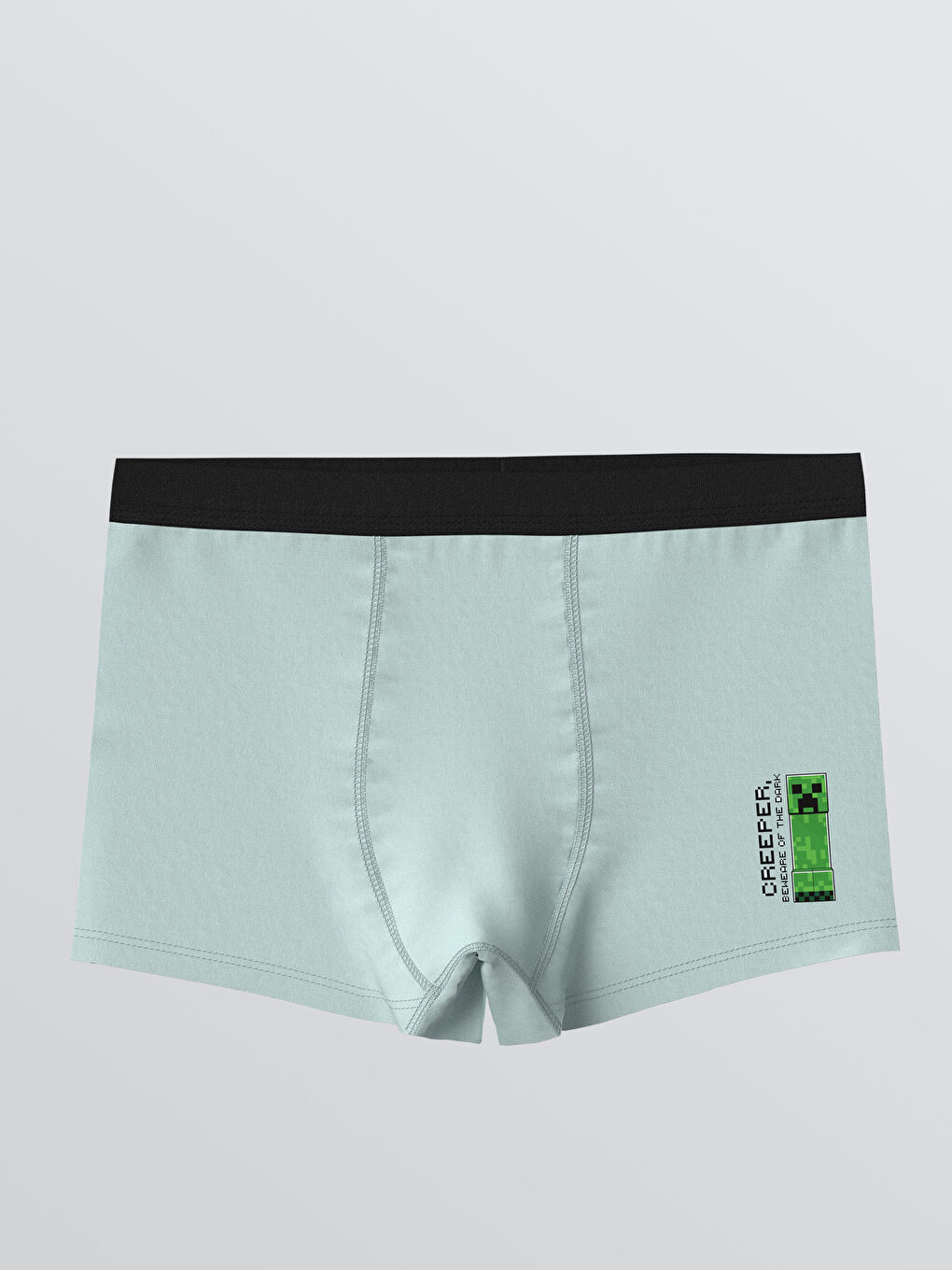 Turkuaz Minecraft Baskılı Erkek Çocuk Boxer 3'lü-2