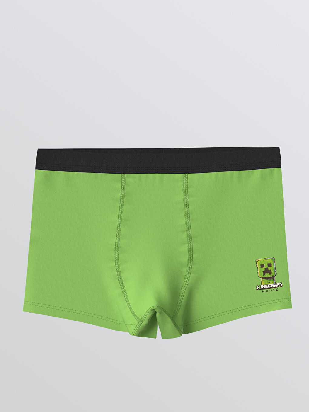 Turkuaz Minecraft Baskılı Erkek Çocuk Boxer 3'lü-3