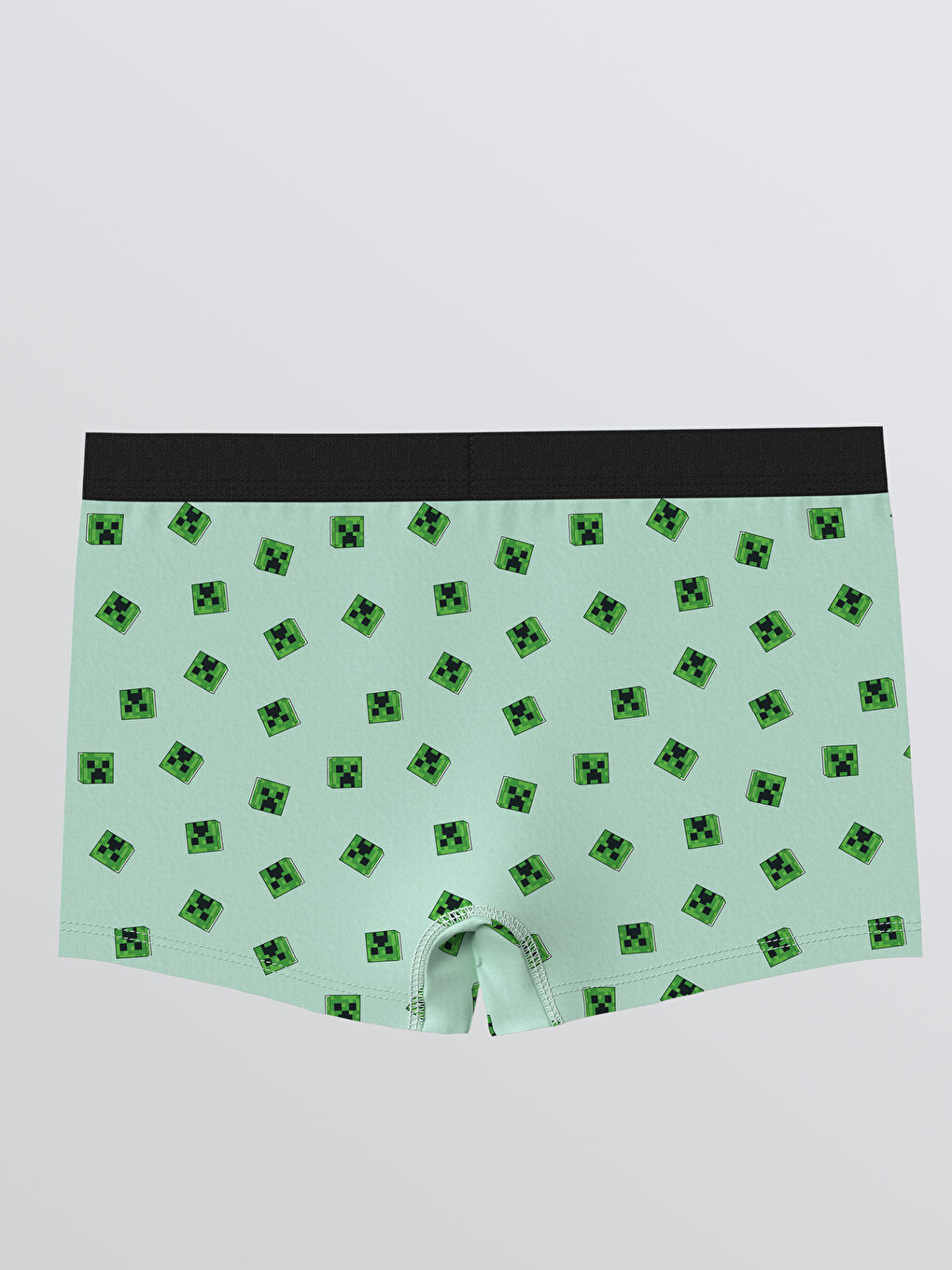 Turkuaz Minecraft Baskılı Erkek Çocuk Boxer 3'lü-4