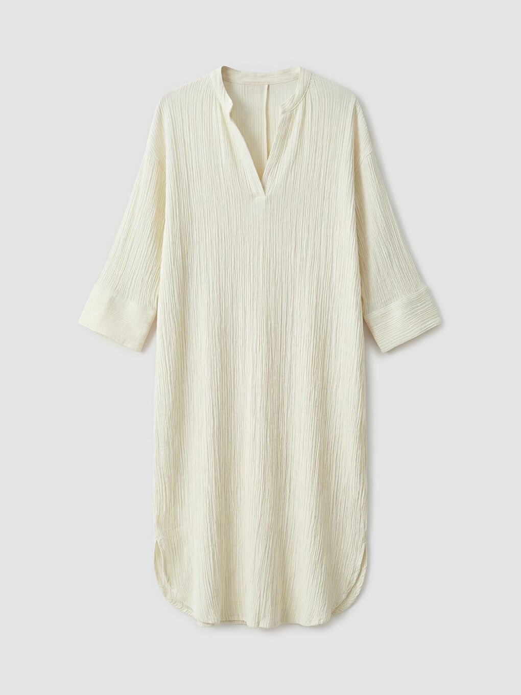 Woman Ecru Dress-4
