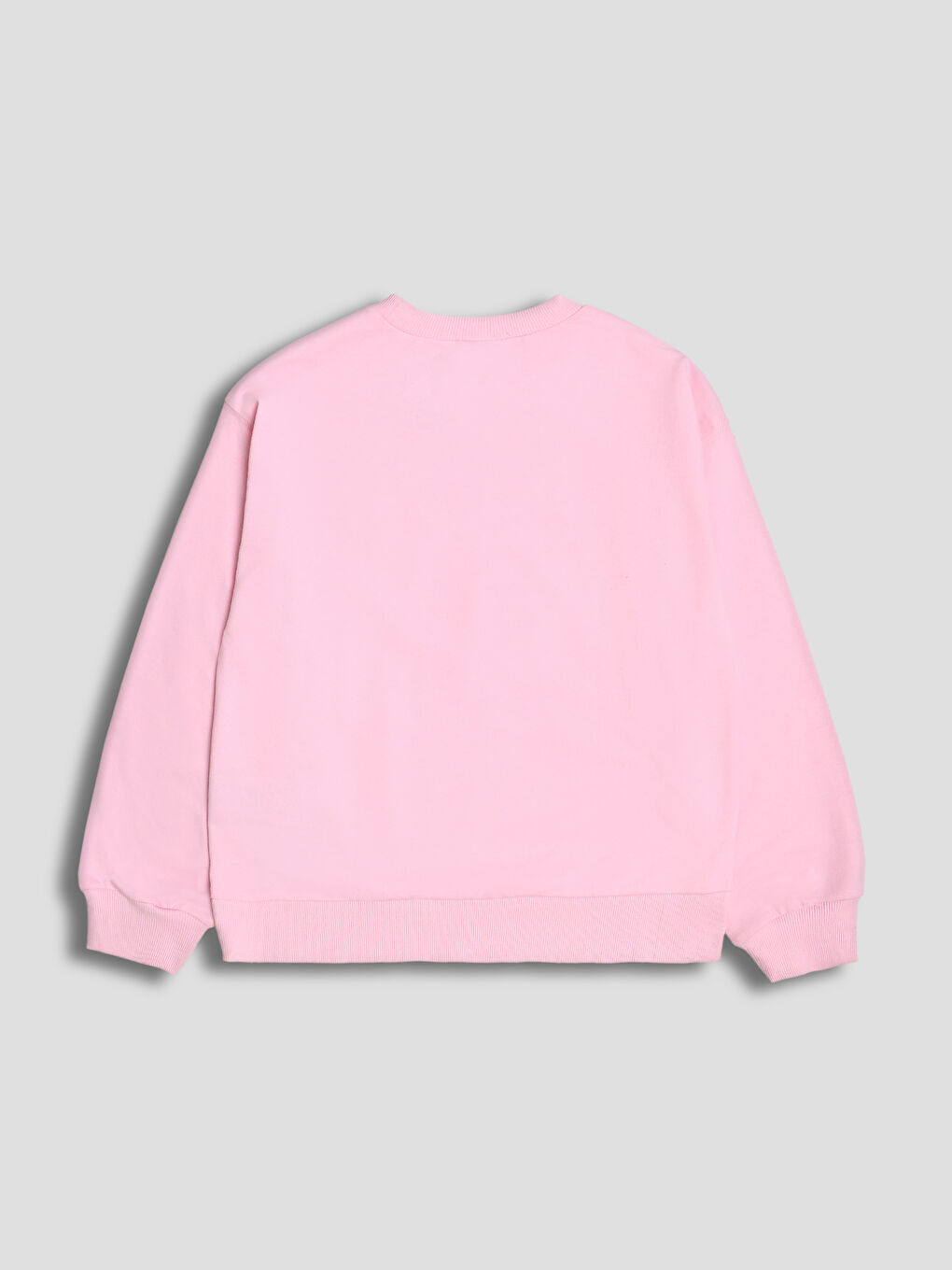 Crew Neck Girls' Sweatshirt-1
