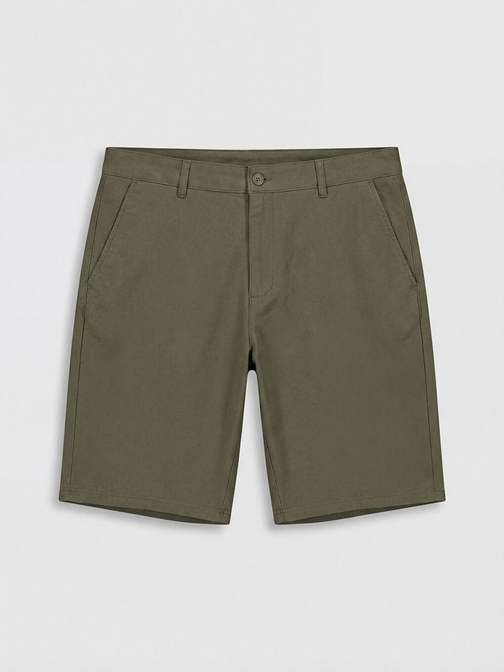 Regular Fit Linen Men's Shorts
