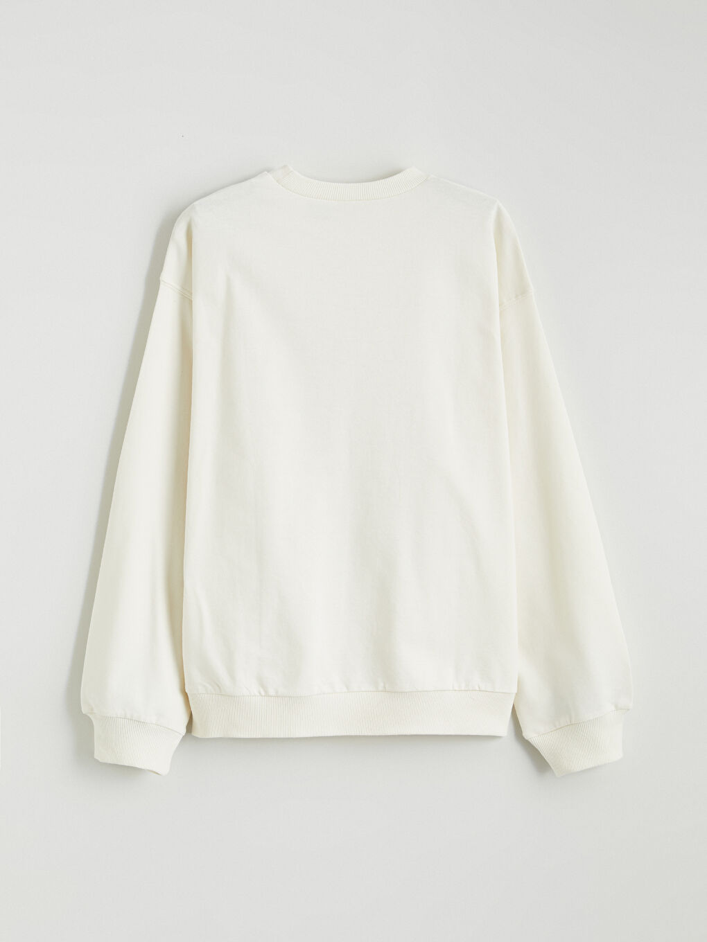 Crew Neck Kuromi Printed Girls' Sweatshirt-2