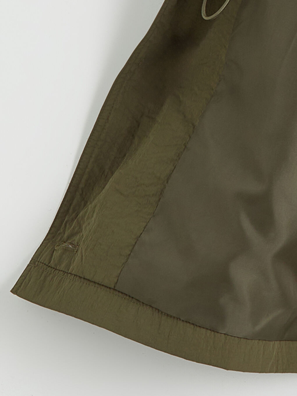 Haki Gömlek Yaka Kadın Ceket-7