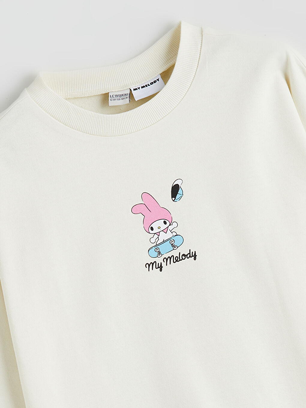 Girl ECRU Sweatshirt-1