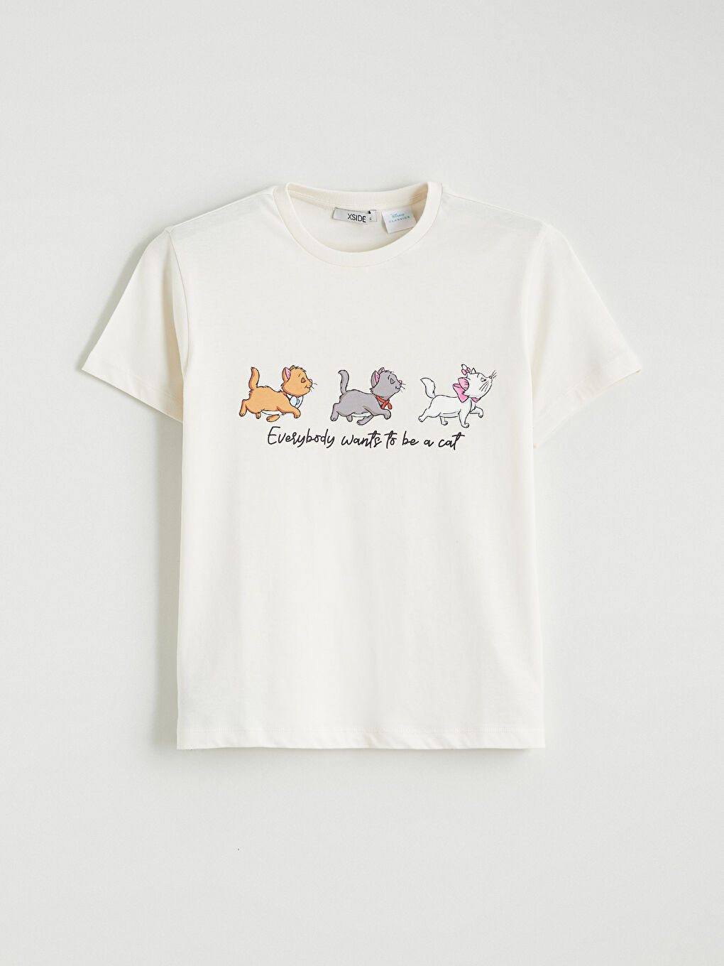 Woman BEIGE T-Shirt-4