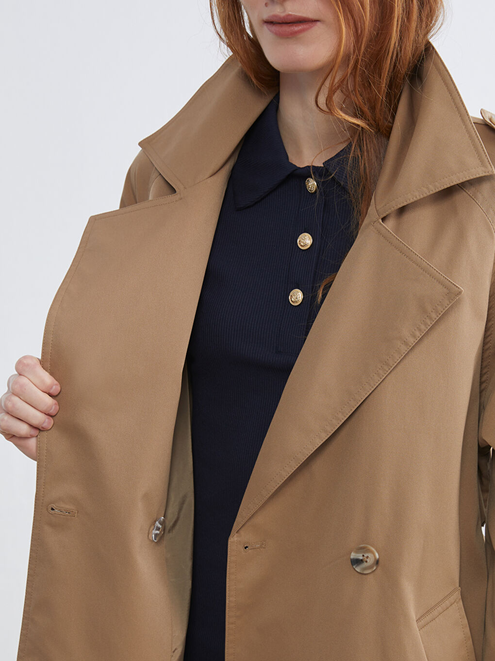 Woman BEIGE Trenchcoat-3