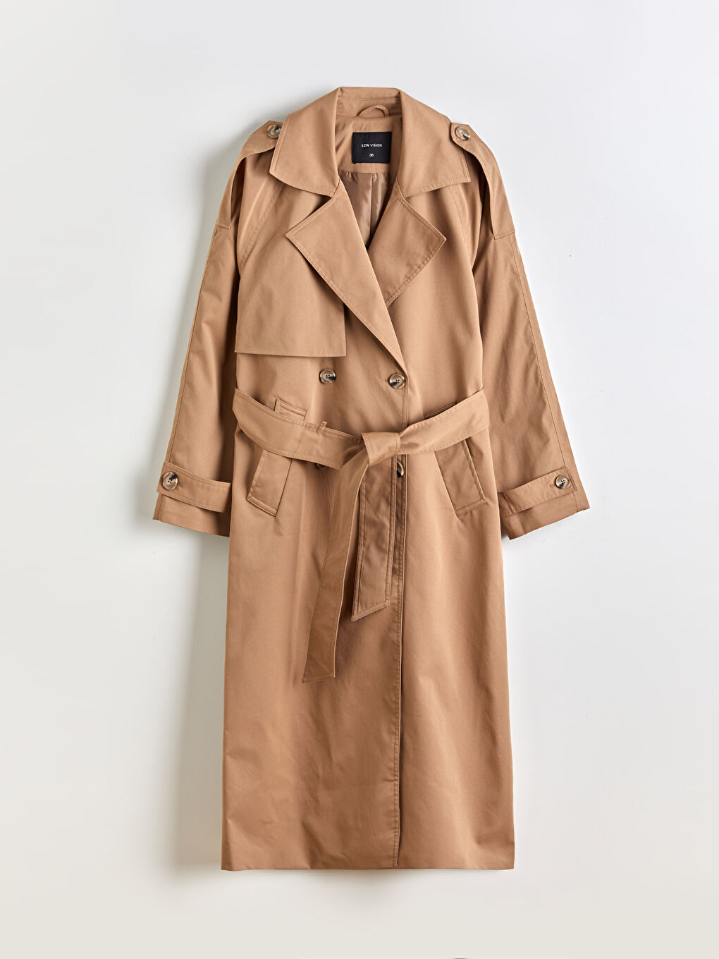Woman BEIGE Trenchcoat-5
