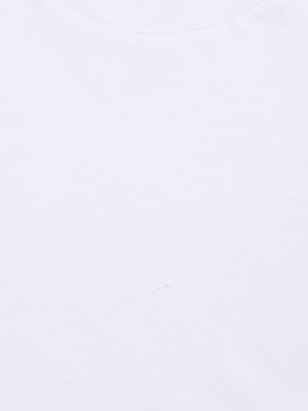 Crew Neck Plain Girls' T-Shirt-2