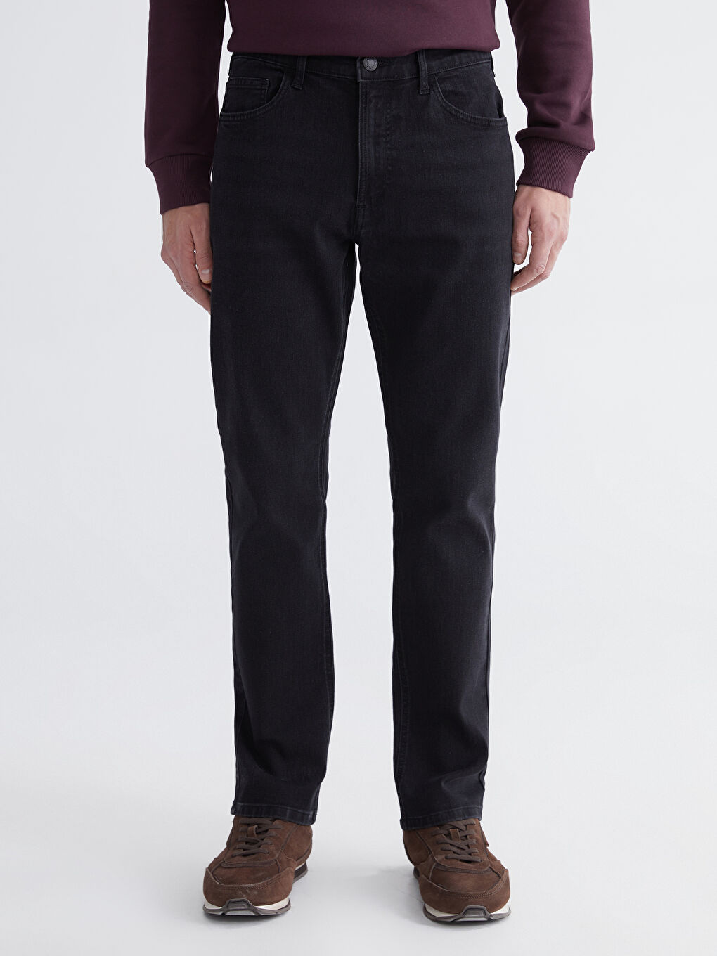 Siyah 779 Regular Fit Erkek Jean Pantolon-1
