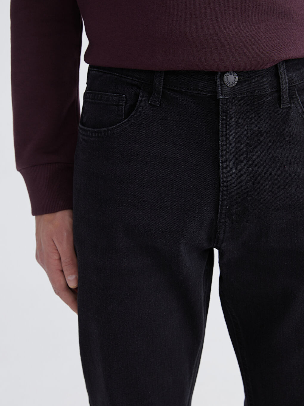 Siyah 779 Regular Fit Erkek Jean Pantolon-2