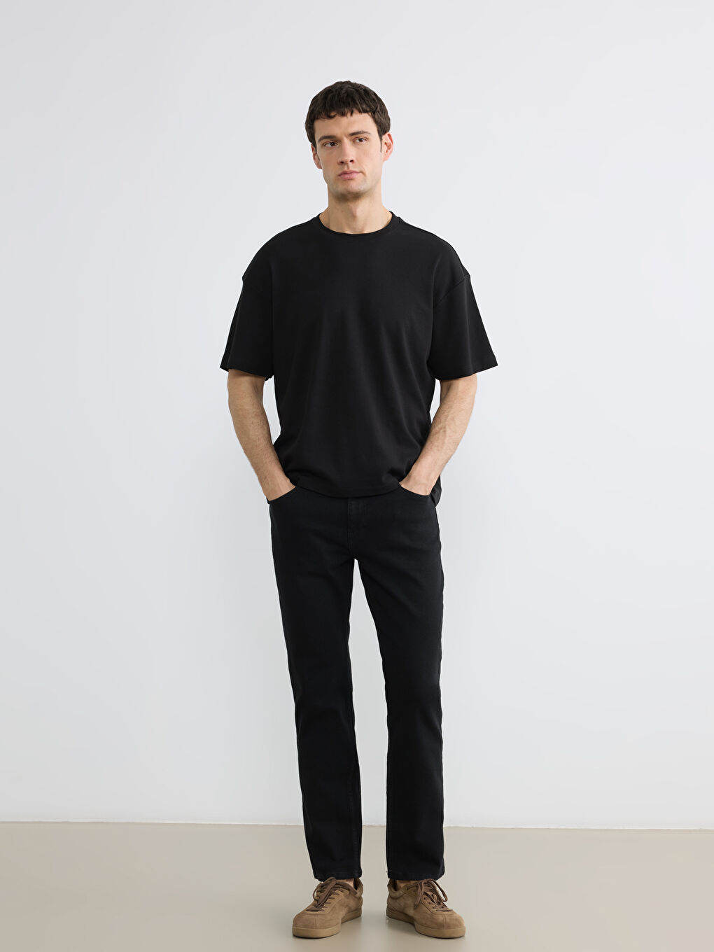 Siyah 779 Regular Fit Erkek Jean Pantolon